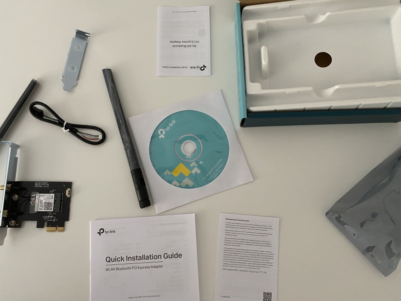 Обзор на Двухдиапазонный PCI-E адаптер TP-Link Archer T5E - изображение 4