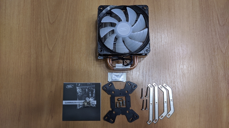 Установка кулера на процессор deepcool gammaxx 400 v2