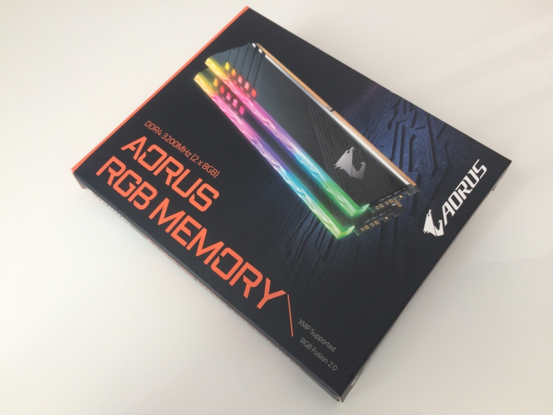 Оперативная память gigabyte aorus rgb обзор