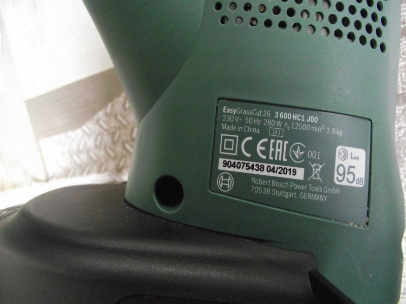 Обзор на Триммер электрический Bosch EasyGrassCut 26 (0.600.8C1.J00) - изображение 12