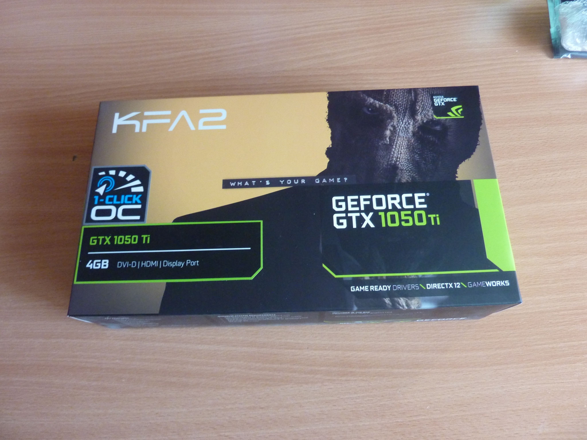 Обзор от покупателя на Видеокарта KFA2 GeForce GTX 1050 Ti 1-CLICK OC ...
