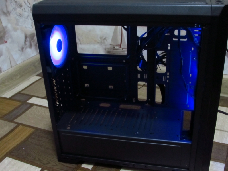 Компьютерный корпус zalman n5 tf black обзор