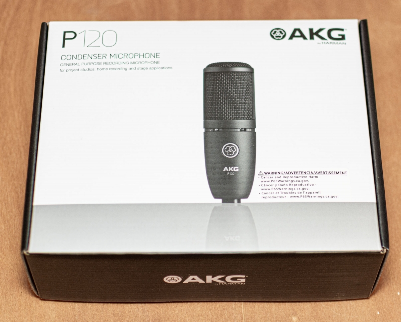 Akg p120 как подключить к компьютеру