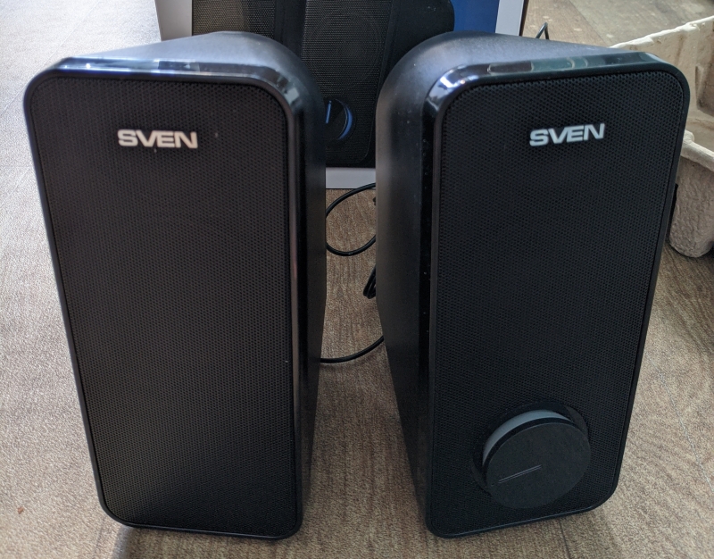 Обзор от покупателя на Колонки 2.0 Sven 470 чёрный (12W, питание USB ...