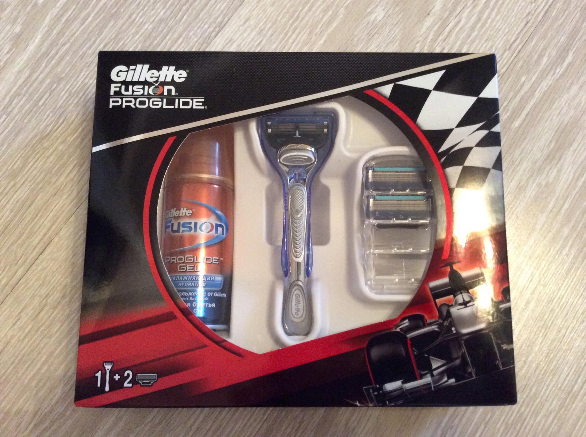 Станок для бритья gillette fusion power с 1 сменной кассетой