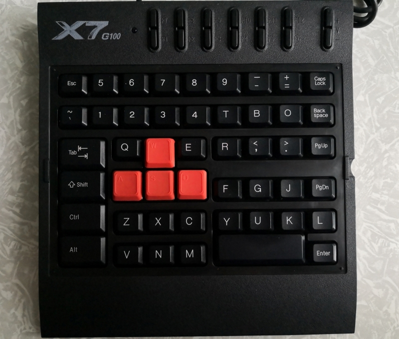 A4tech x7 g100 black usb обзор