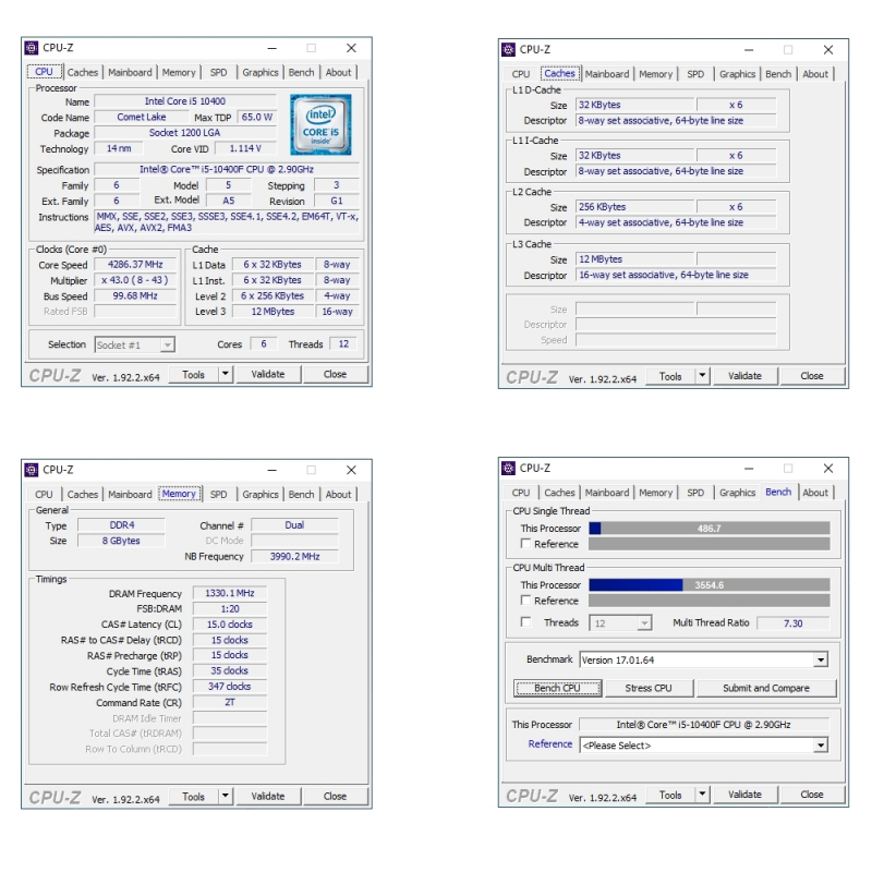Обзор на Процессор INTEL Core i5-10400F LGA1200 OEM - изображение 7