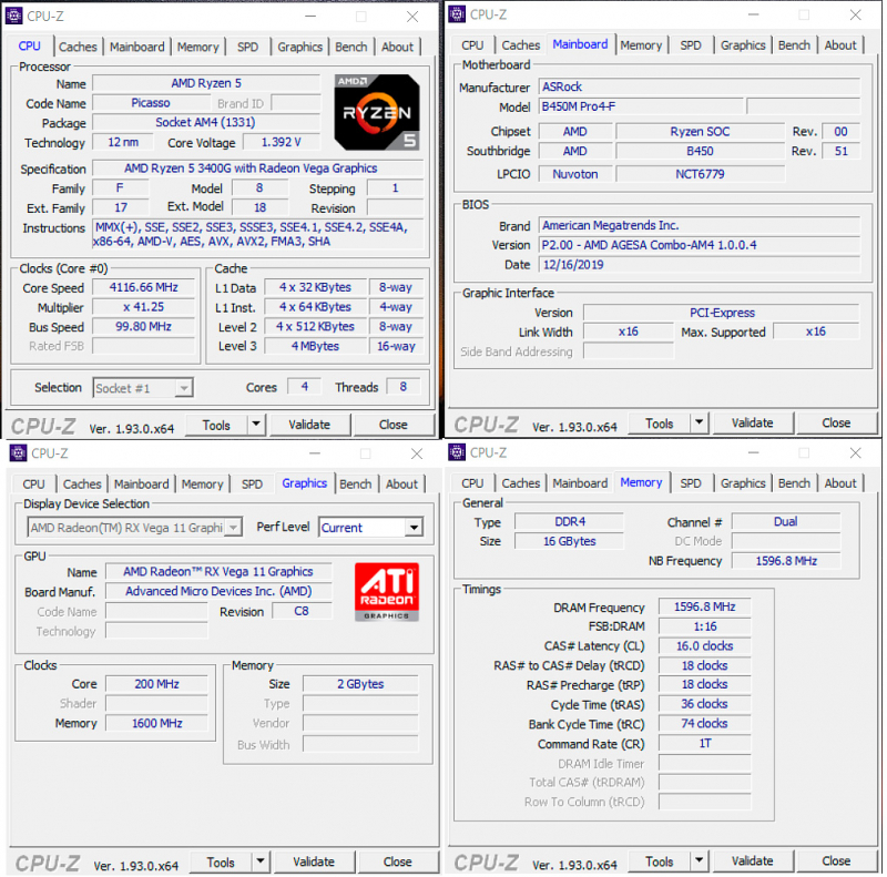 Обзор на Материнская плата ASRock B450M PRO4-F (AM4, mATX) - изображение 12