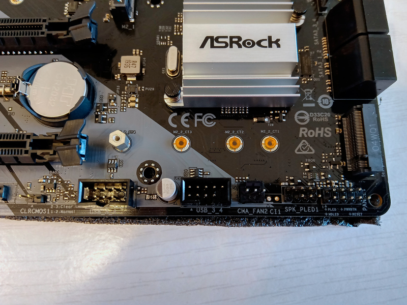 Asrock b460m pro4 подключение