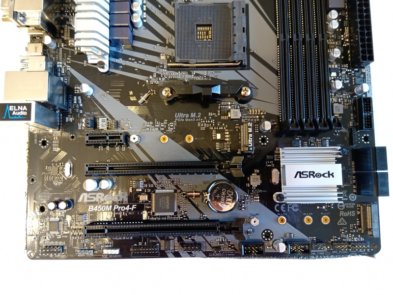 Обзор на Материнская плата ASRock B450M PRO4-F (AM4, mATX) - изображение 8