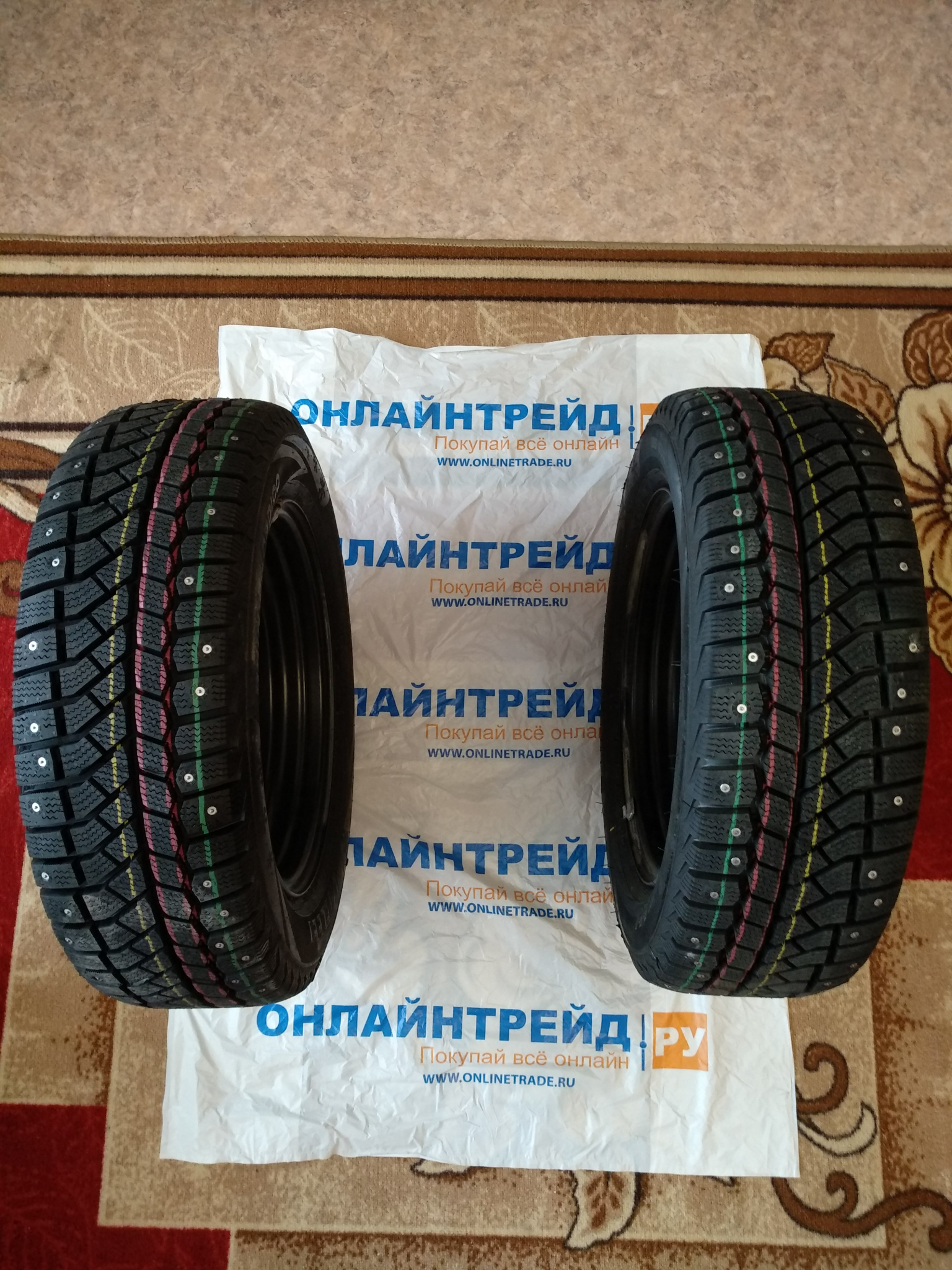 Обзор от покупателя на Шина Viatti Brina Nordico V-522 185/60 R14 82T,  зимняя шип — интернет-магазин ОНЛАЙН ТРЕЙД.РУ