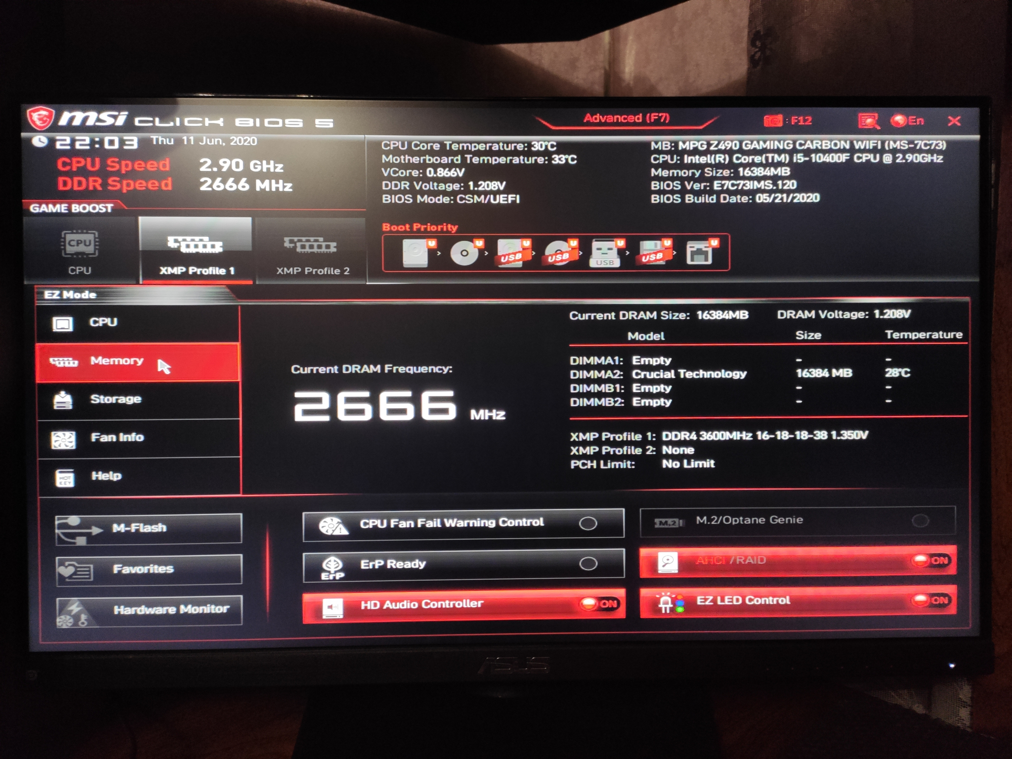 Материнская плата msi mpg z490 gaming