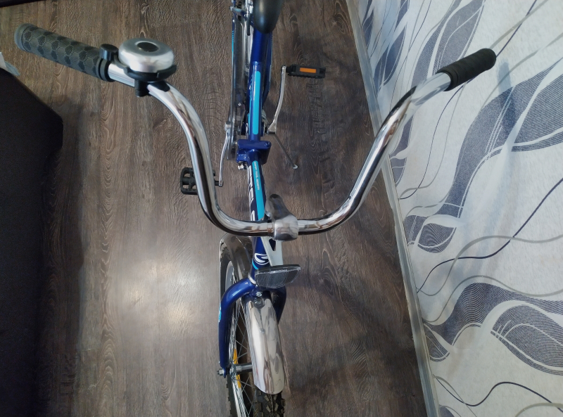 Обзор на Складной велосипед Stels Pilot 710 24 (Z010) 2018, синий, рама 16" - изображение 9