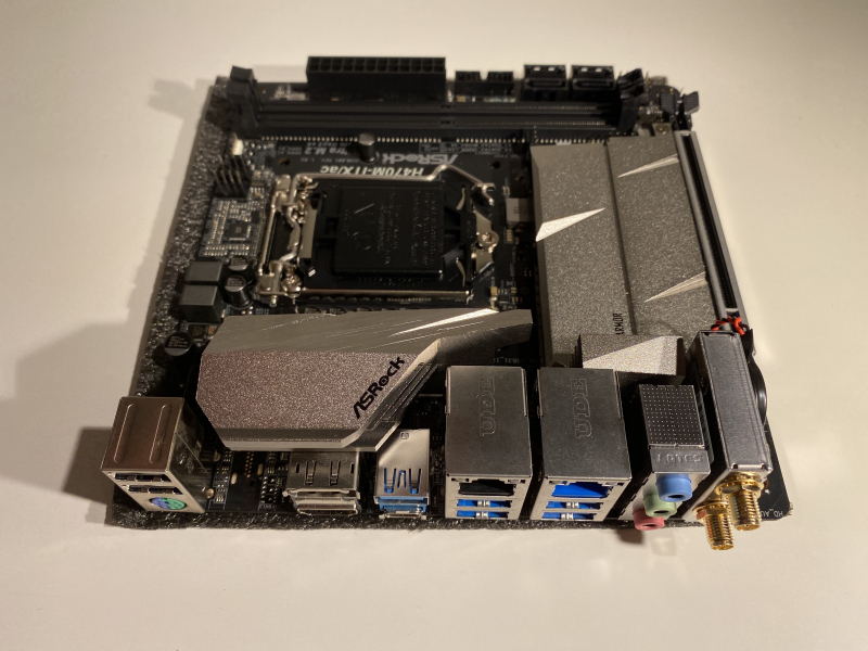 Asrock h470m hdv подключение