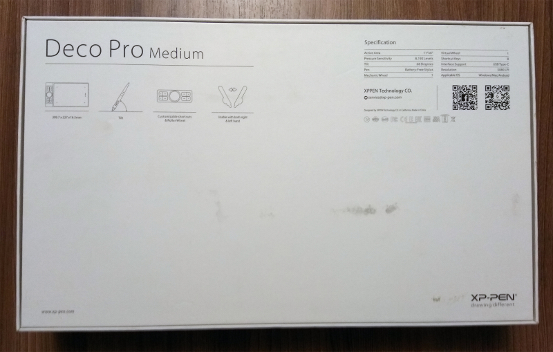 Обзор на Планшет графический XP-Pen Deco Pro Medium (DecoPro_M) - изображение 3