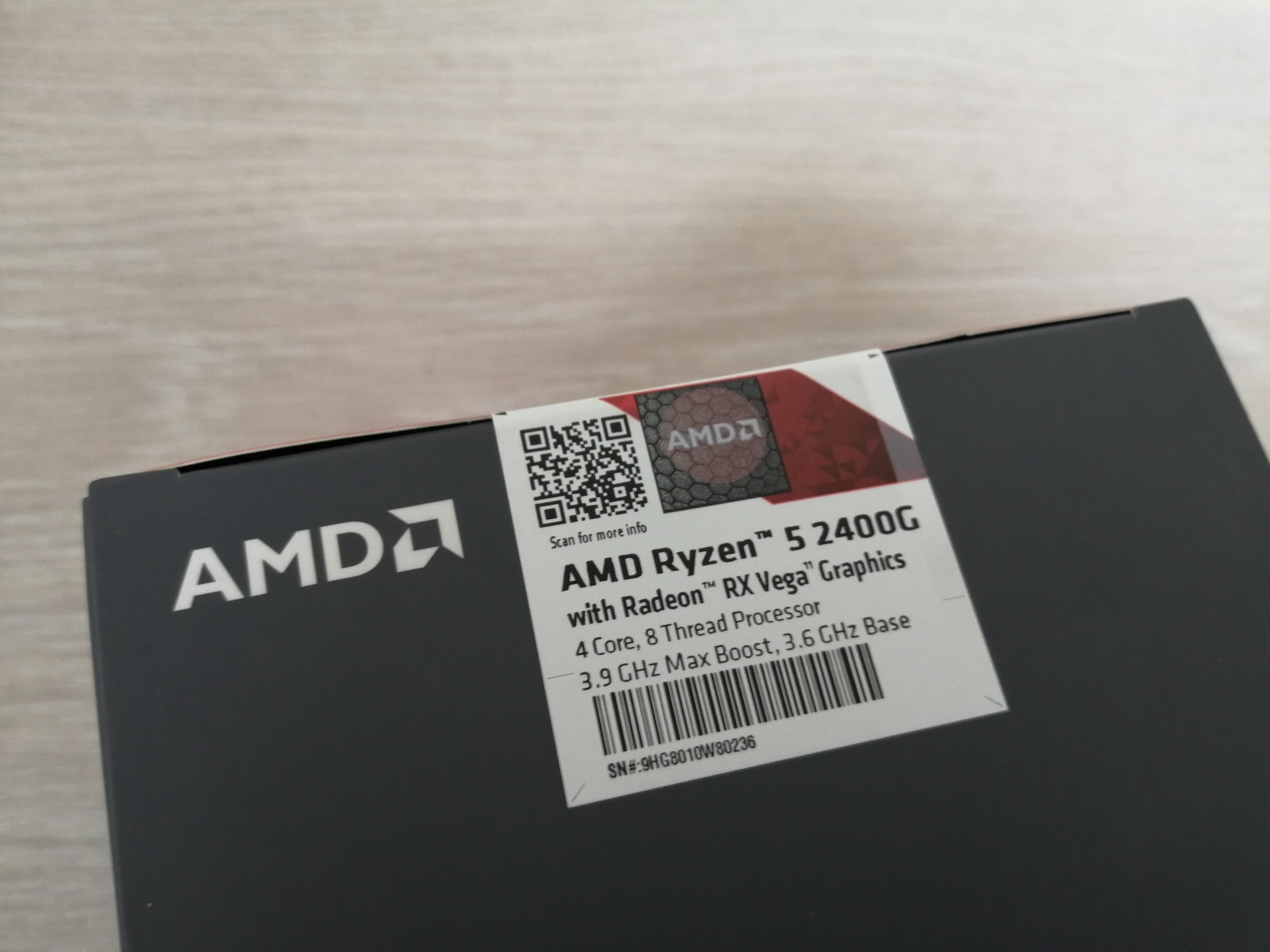 Amd ryzen 5 2400g am4