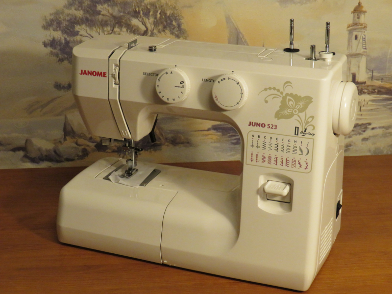 Обзор от покупателя на Швейная машина Janome Juno 523 — интернет
