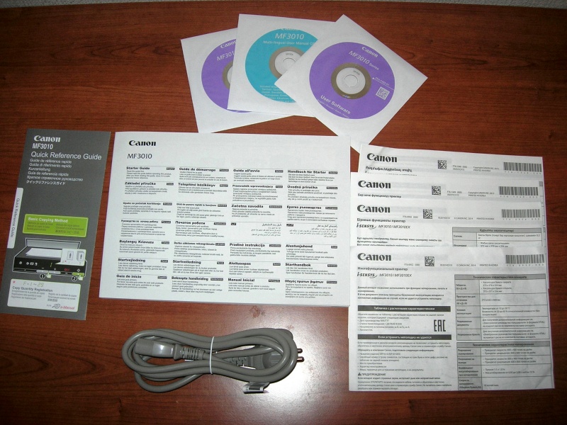 Обзор на Лазерное МФУ Canon i-SENSYS MF3010 - изображение 2