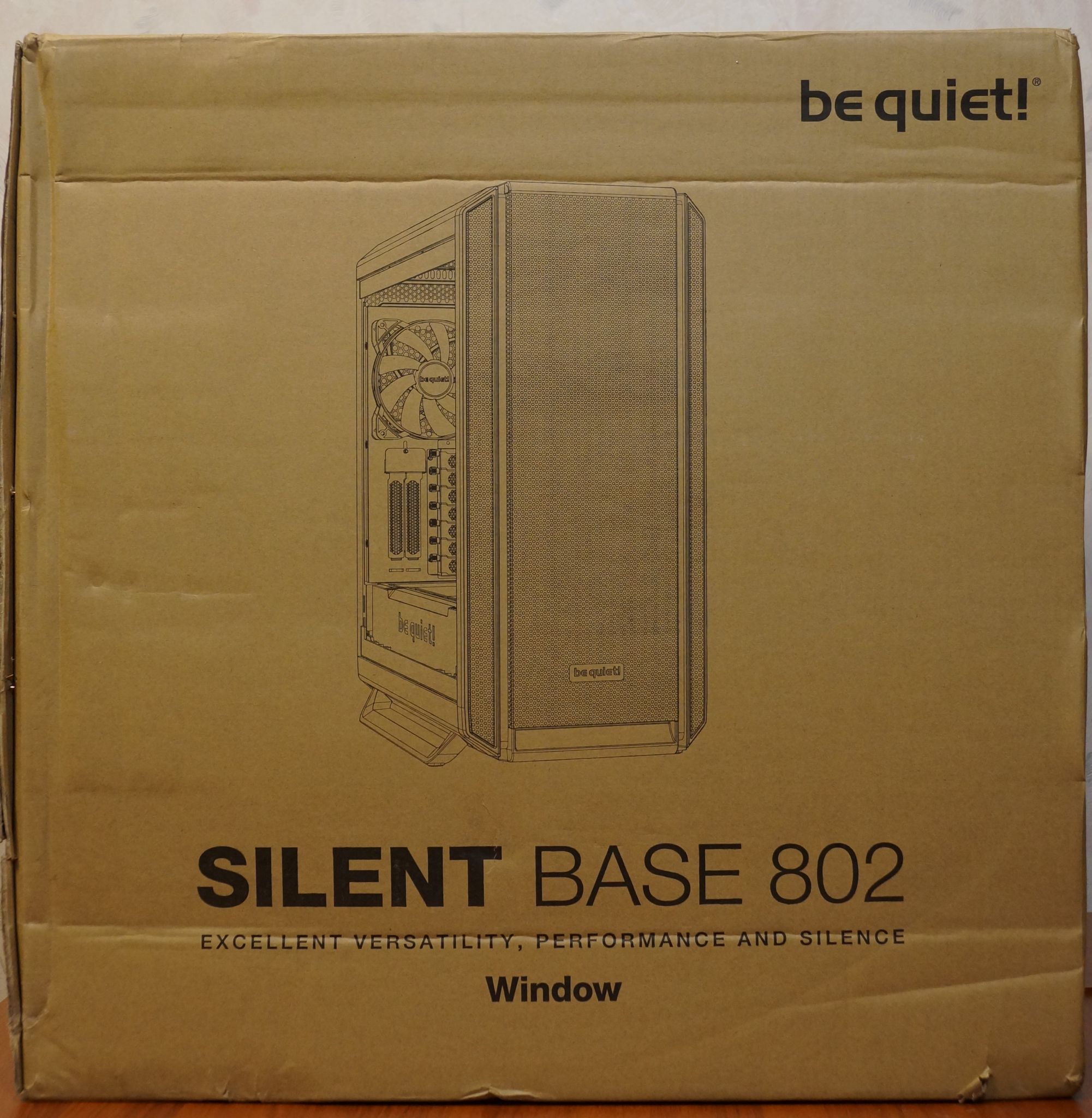 Be quiet 802 window