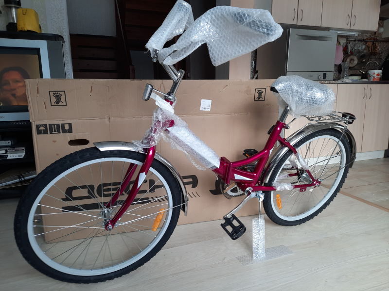 Складной велосипед 20 Десна 2500 Z010, красный —  в интернет .