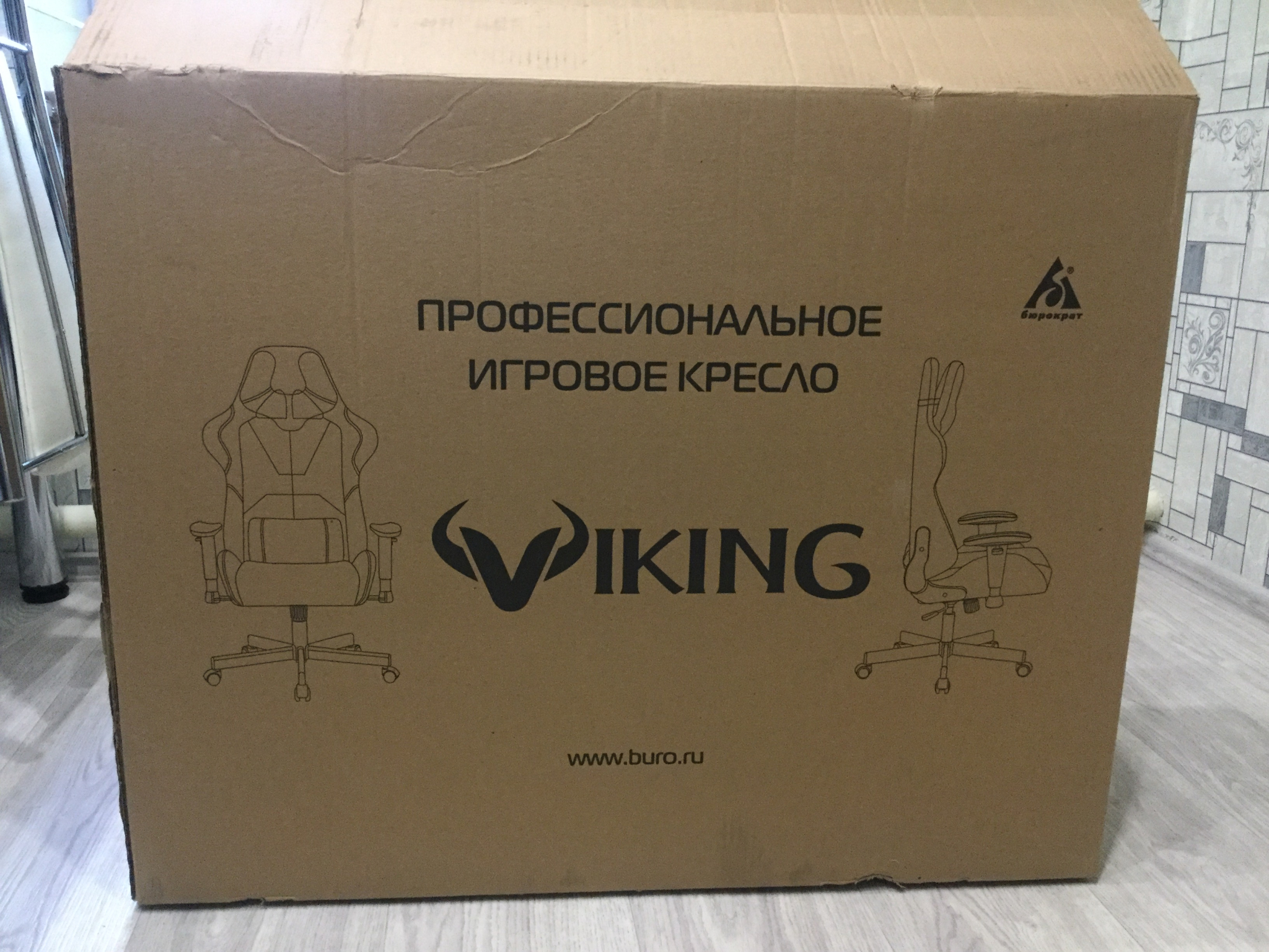 сборка игрового кресла viking