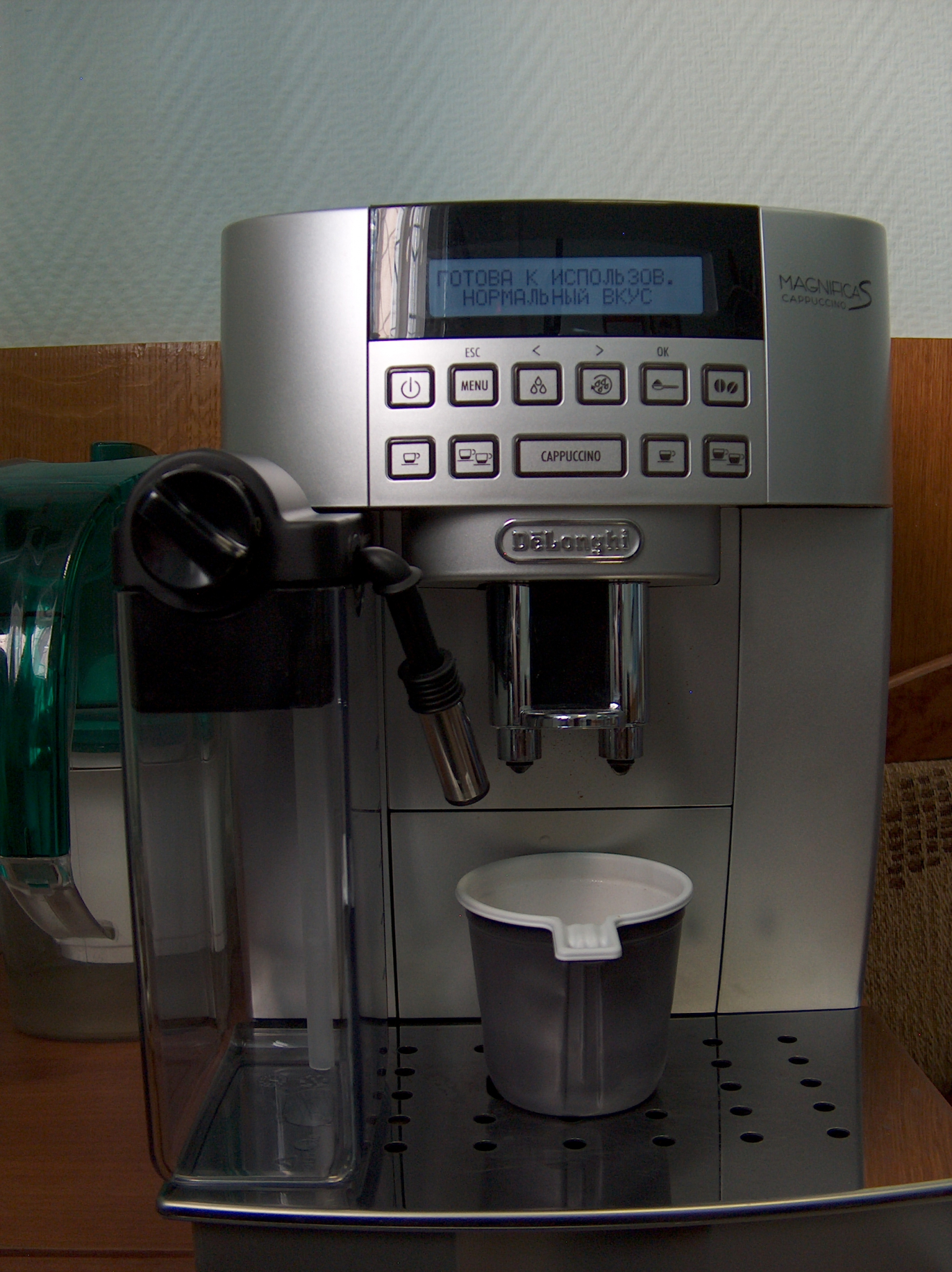 Как установить фильтр для воды в кофемашину делонги