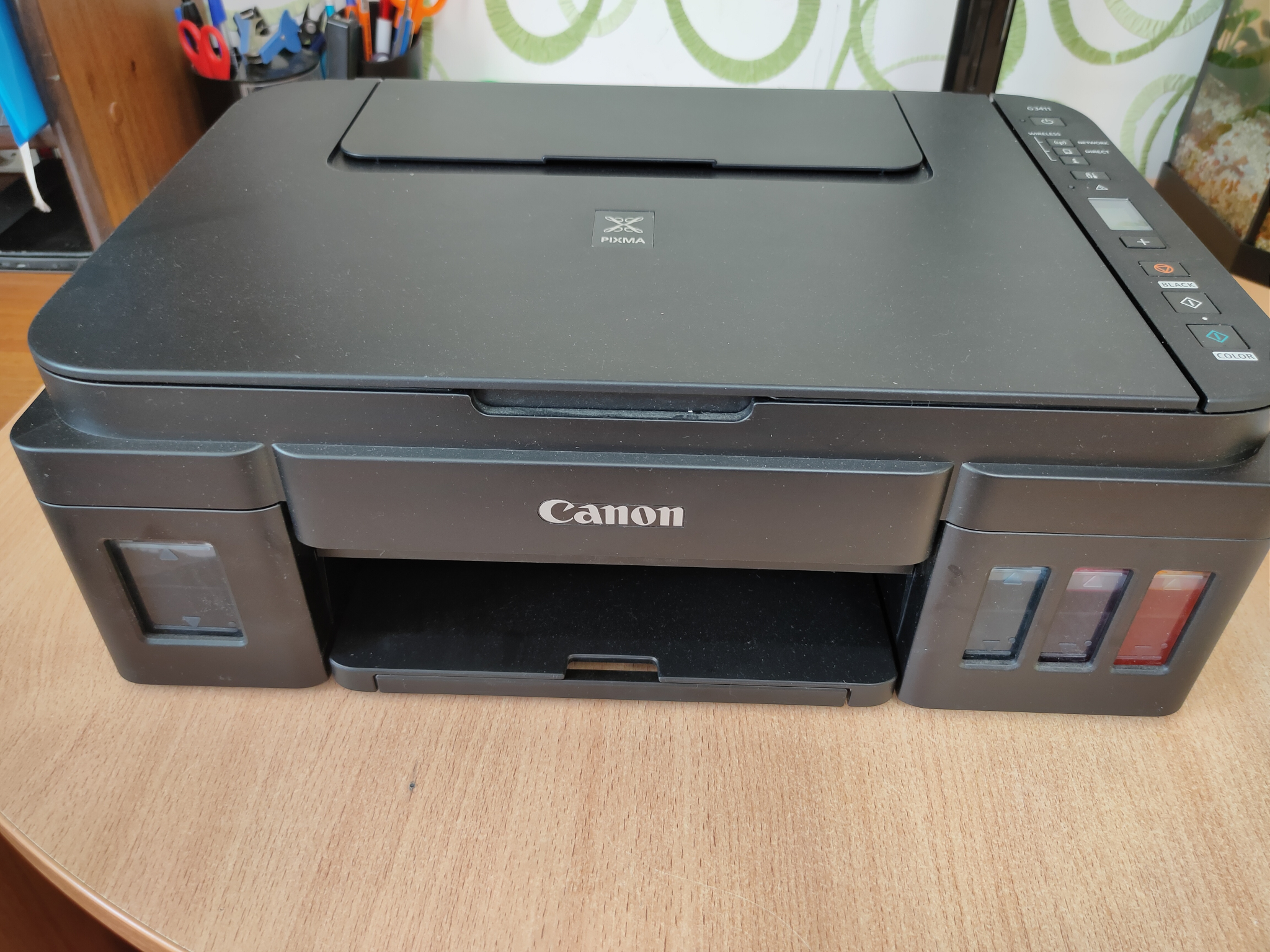 Принтер Canon не печатает после заправки картриджа