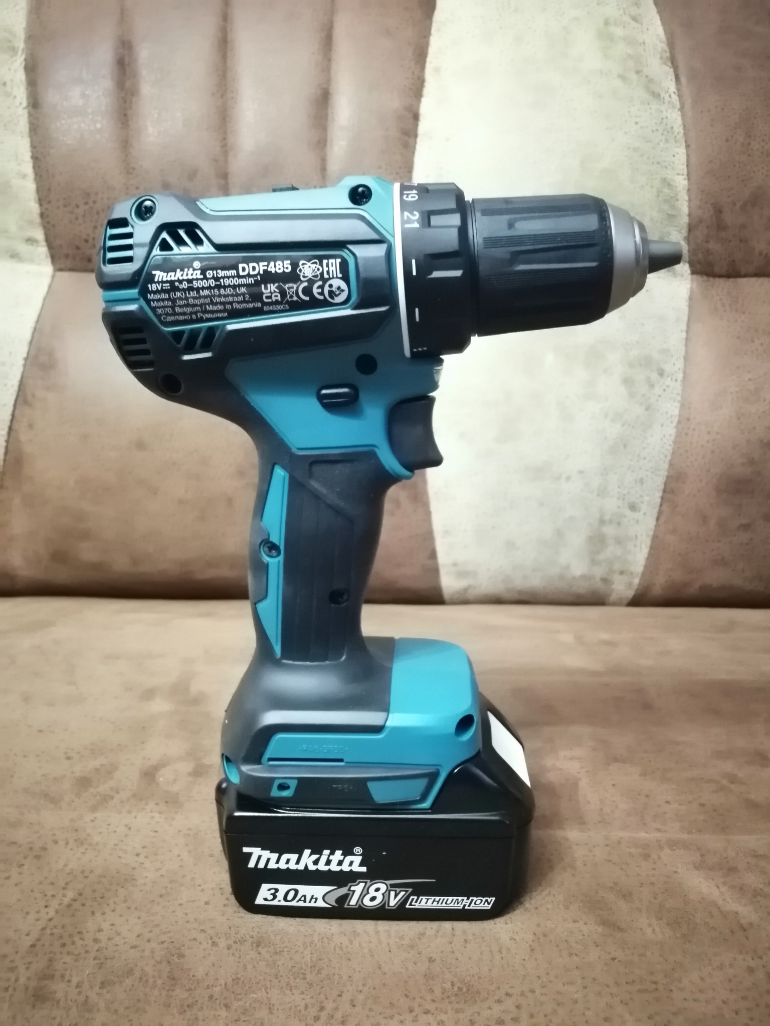 Аккумуляторный шуруповерт makita ddf485z