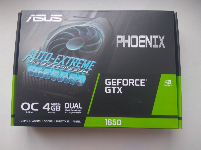 Обзор на Видеокарта ASUS GeForce GTX 1650 4096Mb PHOENIX OC (PH-GTX1650-O4GD6) - изображение 2
