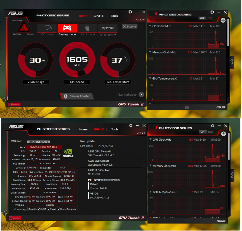 Обзор на Видеокарта ASUS GeForce GTX 1650 4096Mb PHOENIX OC (PH-GTX1650-O4GD6) - изображение 5