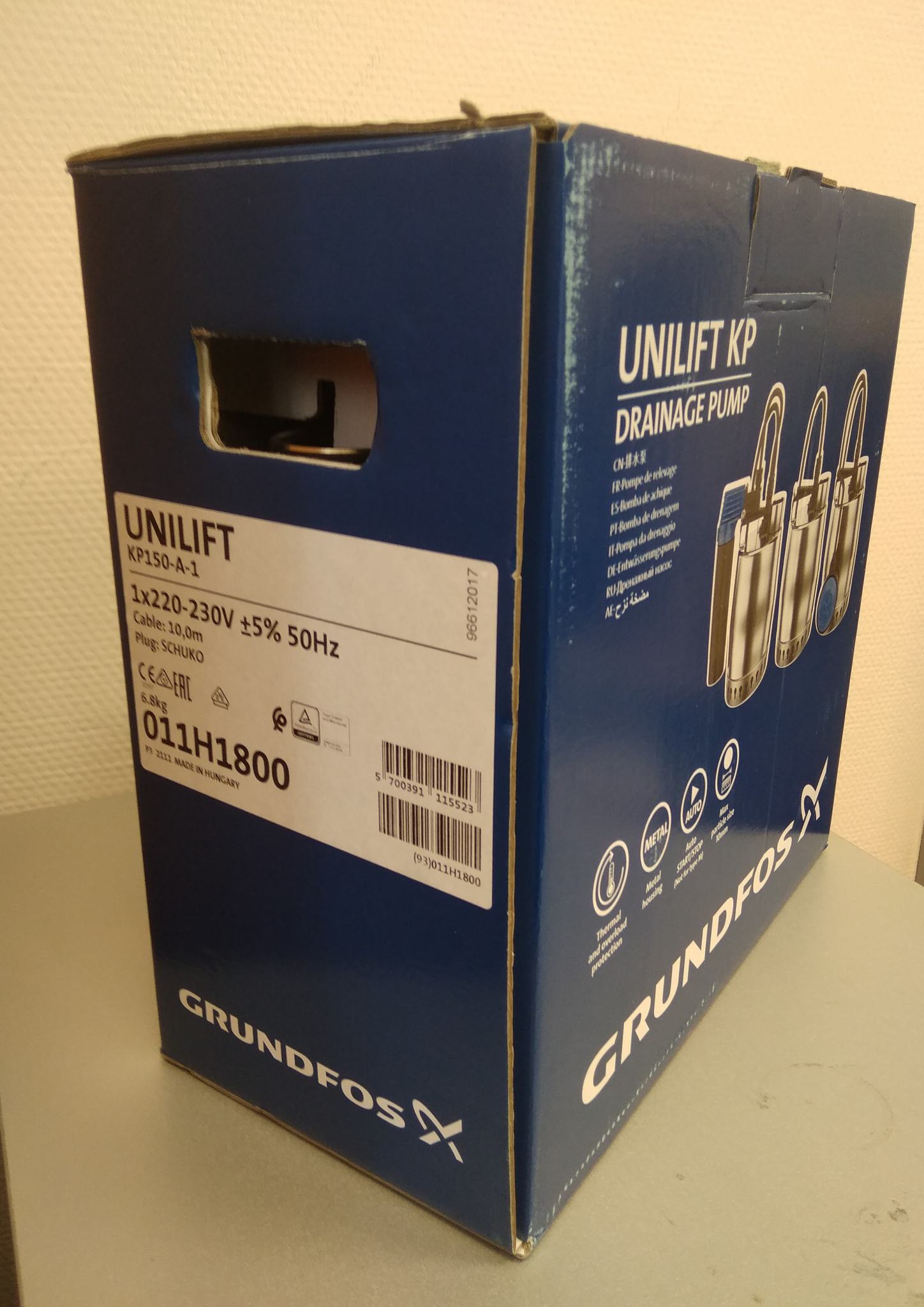 Grundfos kp 150 a1