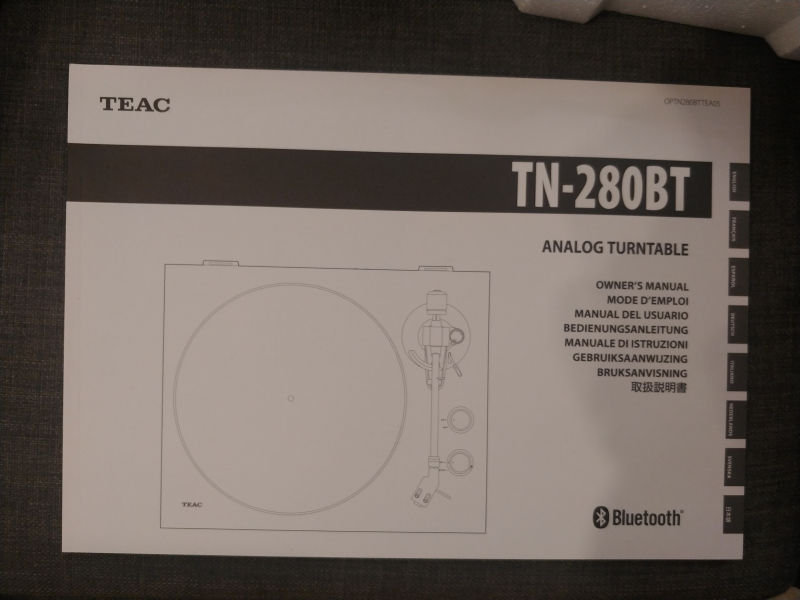 Обзор на Проигрыватель виниловых дисков TEAC TN-280BT-A3, черный - изображение 8