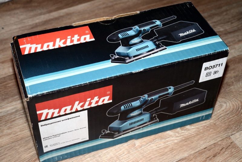 Виброшлифовальная машина makita bo3711