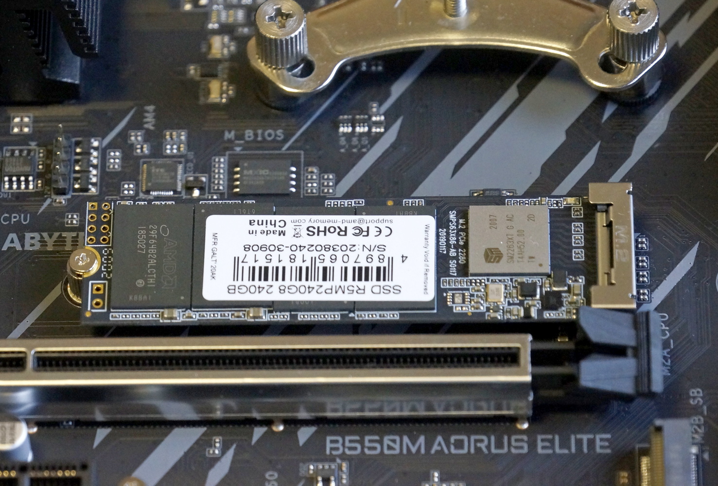 Обзор от покупателя на SSD диск AMD Radeon M2 2280 240Gb R5 Series PCIe ...