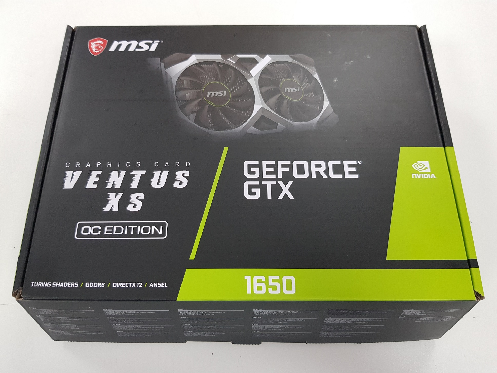 Обзор от покупателя на Видеокарта MSI GeForce GTX 1650 D6 VENTUS XS OC 4G —  интернет-магазин ОНЛАЙН ТРЕЙД.РУ