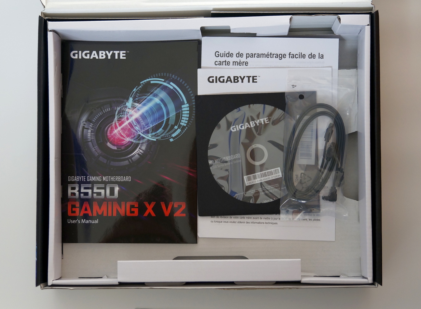 Gigabyte B550 GAMING X V2 ATX - Carte mère Gigabyte 