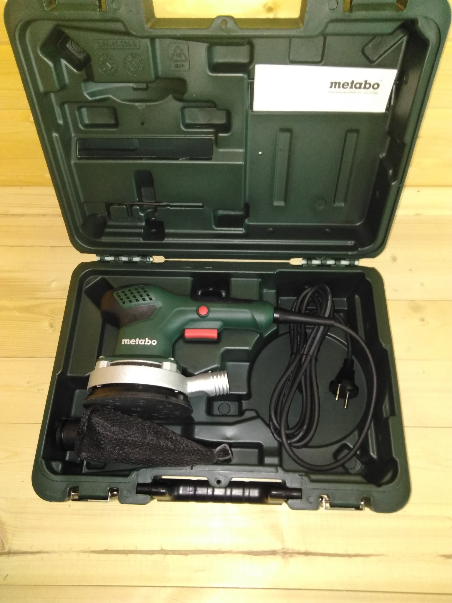 Обзор от покупателя на Эксцентриковая шлифмашина Metabo SXE 3125, metaBOX  (600443500) — интернет-магазин ОНЛАЙН ТРЕЙД.РУ