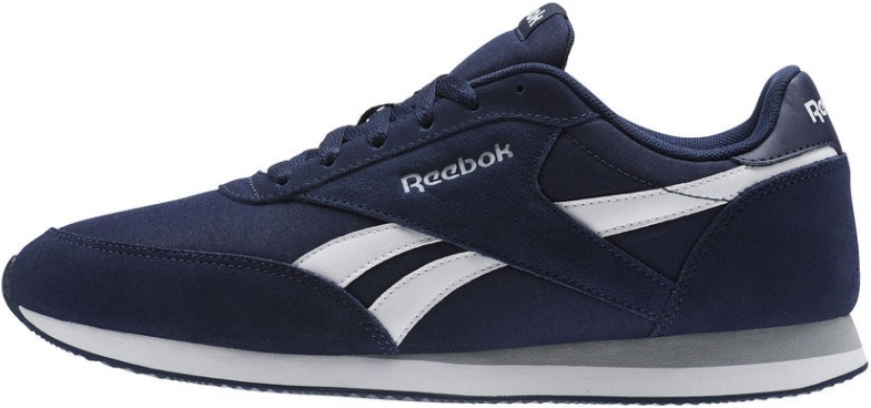 Кроссовки REEBOK V70711 ROYAL CL JOG COLL мужские, цвет темно-синий, размер  43 — купить в интернет-магазине ОНЛАЙН ТРЕЙД.РУ