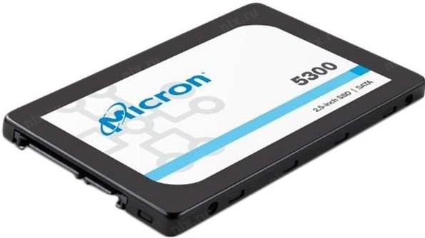 SSD диск Micron (Crucial) 2.5 5300 PRO Enterprise 960 Гб SATA III TLC 3D MTFDDAK960TDS-1AW1ZABYY (OEM)- купить по выгодной цене в интернет-магазине ОНЛАЙН ТРЕЙД.РУ Санкт-Петербург