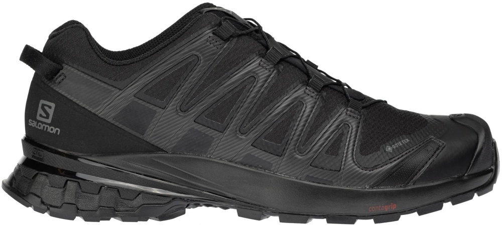 Кроссовки SALOMON XA PRO 3D v8 GTX Black/Black/B мужские, цвет черный,  размер 10 — купить в интернет-магазине ОНЛАЙН ТРЕЙД.РУ
