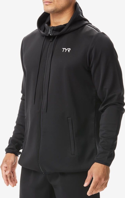 Кофта на молнии TYR Men's Team Zip Hoodie, размер YM, черный — купить в  интернет-магазине ОНЛАЙН ТРЕЙД.РУ