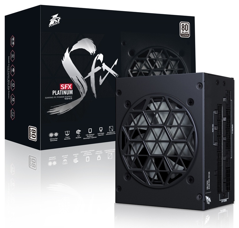 Блок питания 1STPLAYER SFX 750W Platinum PS-750SFX — купить по низкой цене в интернет-магазине ОНЛАЙН ТРЕЙД.РУ