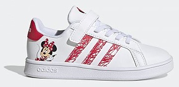 Кеды Adidas Grand Court MM EL C GZ3318 для девочки, цвет белый, размер 33 —  купить в интернет-магазине ОНЛАЙН ТРЕЙД.РУ