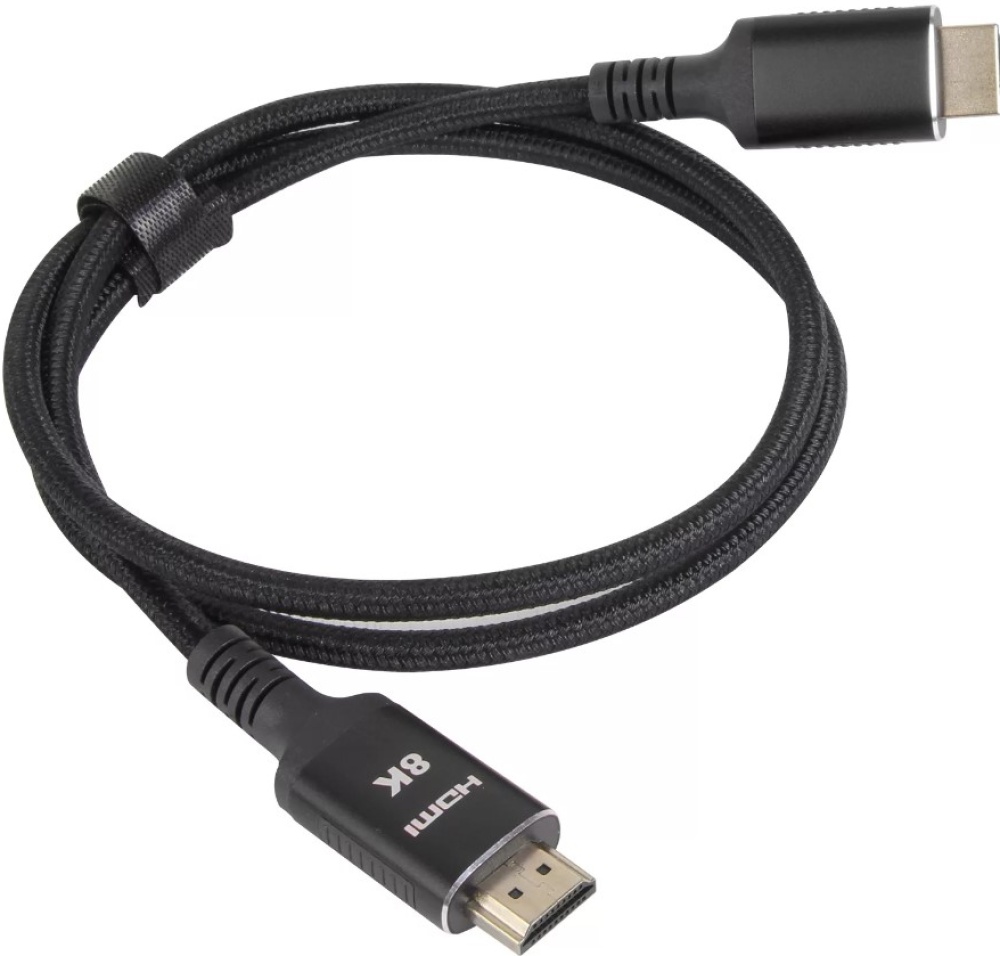 Купить vCOM Кабель HDMI 19M/M,ver. 2.1 8KX60Hz (Econom) оплетка 2m iOpen <ACG859B> в интернет-магазине ОНЛАЙН ТРЕЙД.РУ