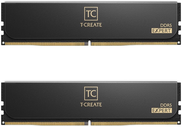 Оперативная память Team Group DDR5 T-Create Expert 32GB (2x16GB) 6400MHz CL32 (32-39-39-84) 1.35V Black (CTCED532G6400HC32ADC0) CTCED532G6400HC32ADC01 — купить по низкой цене в интернет-магазине ОНЛАЙН ТРЕЙД.РУ