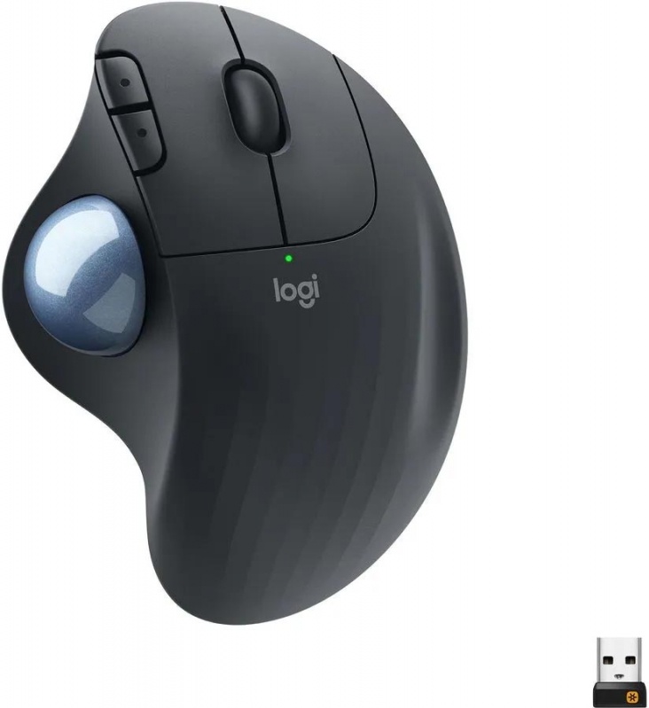 Трекбол Logitech ERGO M575 Graphite (910-005875)- купить по выгодной цене в интернет-магазине ОНЛАЙН ТРЕЙД.РУ Рязань