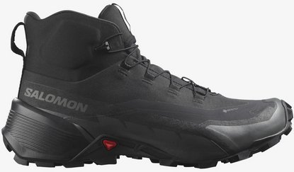 Кроссовки SALOMON L41731200 SHOES CROSS HIKE MID GTX WIDE 2 Black/Bl мужские, цвет чёрный. размер US 9 L41731200 SHOES CROSS HIKE MID GTX WIDE 2-US 9 — купить по низкой цене в интернет-магазине ОНЛАЙН ТРЕЙД.РУ