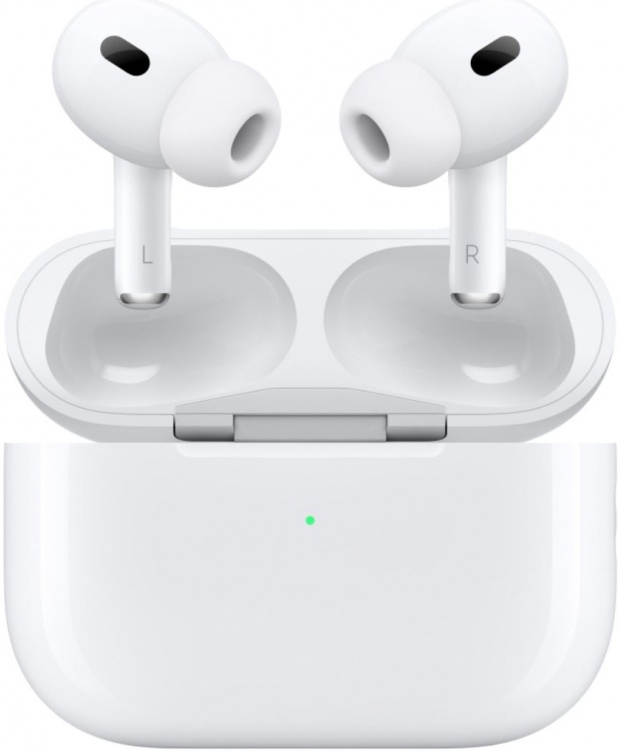 Наушники Apple AirPods Pro (2nd gen) MagSafe Case USB-C (MTJV3AM/A)- низкая цена, доставка или самовывоз по Нижнему Новгороду. Наушники Эппл AirPods Pro (2nd gen) MagSafe Case USB-C (MTJV3AM/A) купить в интернет магазине ОНЛАЙН ТРЕЙД.РУ