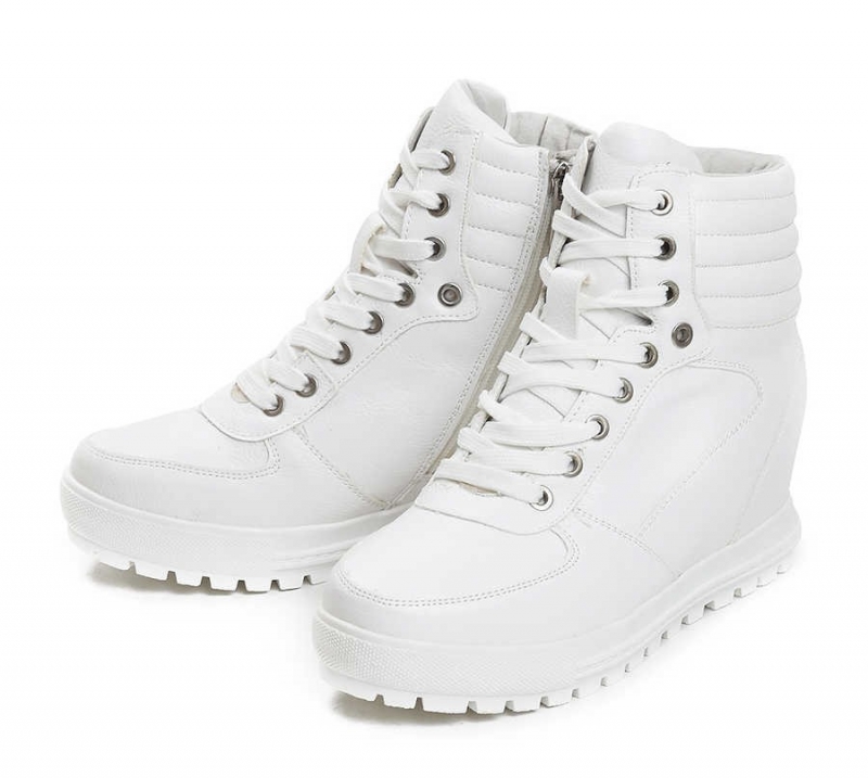 Белые ботинки на зиму