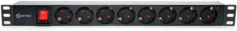 Блок розеток 5BITES PDU819P-08 8S, 1U, 19 — купить по низкой цене в интернет-магазине ОНЛАЙН ТРЕЙД.РУ